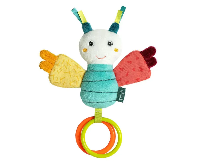 Кукла за ръка крокодил babyFEHN DoBabyDoo, 40 см, 0–3 г.