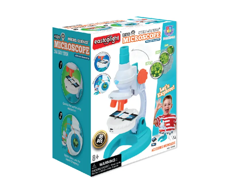 3D дигитален микроскоп Eastcolight 8006 за деца 3–12 г.