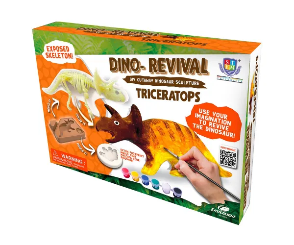 Направи си сам Трицератопс Eastcolight 36156 Dino-Revival