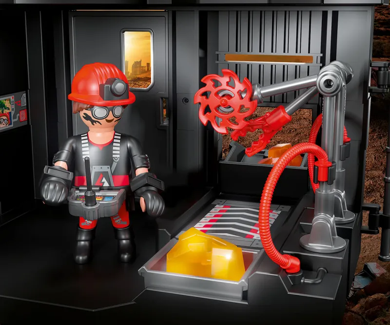 Playmobil 70623 Скалата на Дино с динозавър, 242 елемента