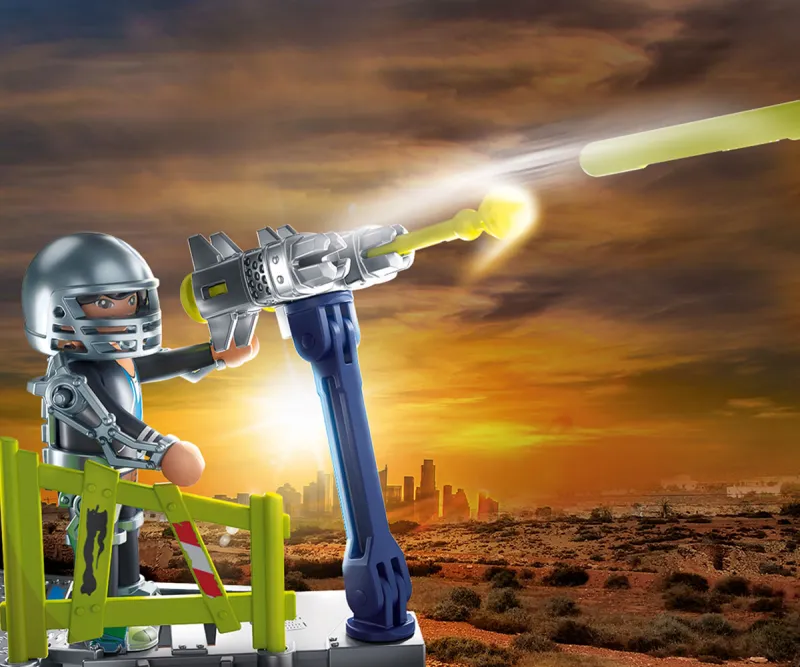 Playmobil 70623 Скалата на Дино с динозавър, 242 елемента