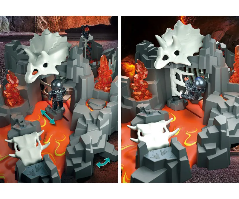 Playmobil 70926 Пазителят на лава мината с Иън и дракон