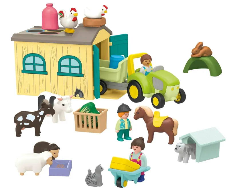 Playmobil 71656 Junior Ферма с трактор и животни