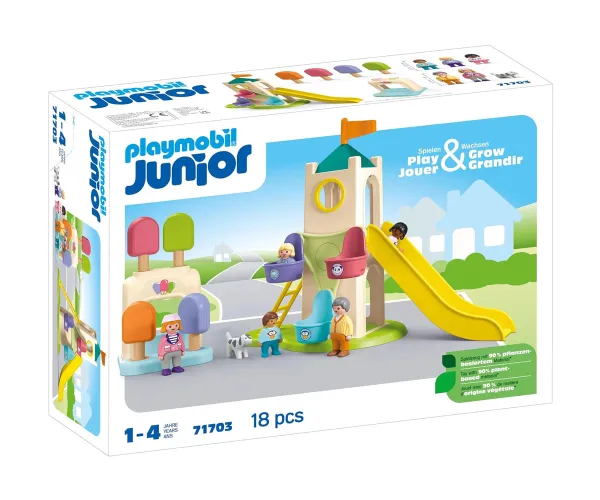 Playmobil Junior 71703 Приключенска кула с будка за сладолед