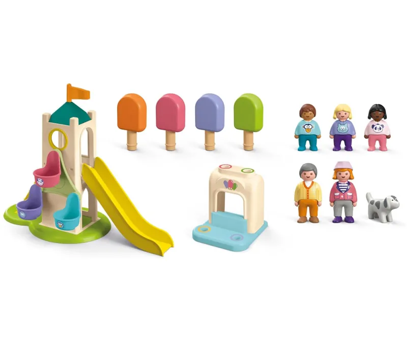 Playmobil Junior 71703 Приключенска кула с будка за сладолед