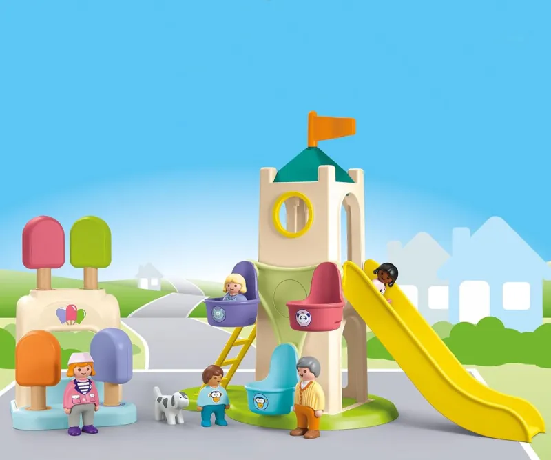Playmobil Junior 71703 Приключенска кула с будка за сладолед