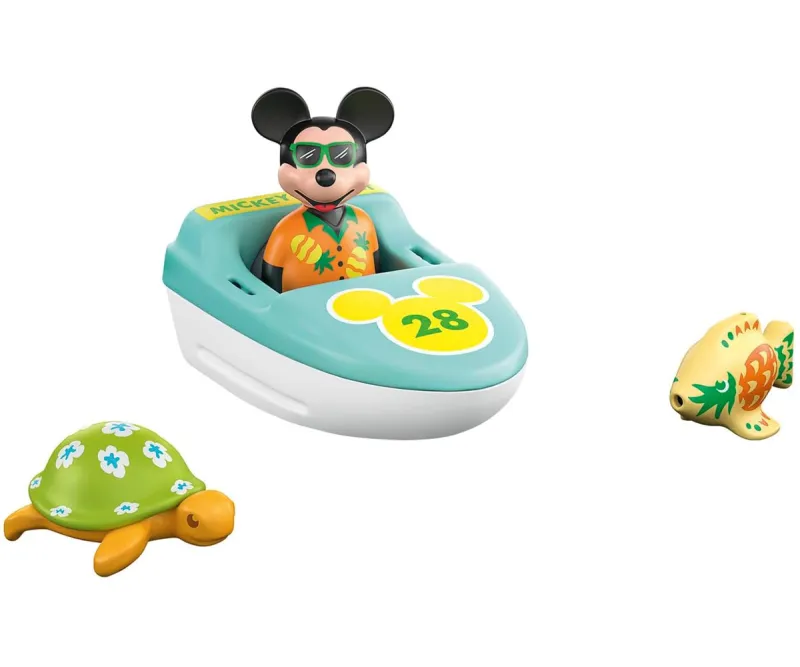 Playmobil Junior Disney Мики Маус – лодка, костенурка, рибка