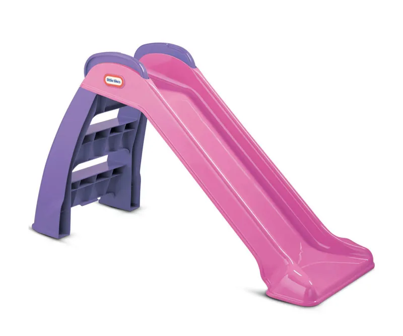 Little Tikes сгъваема пързалка 150 см, розова