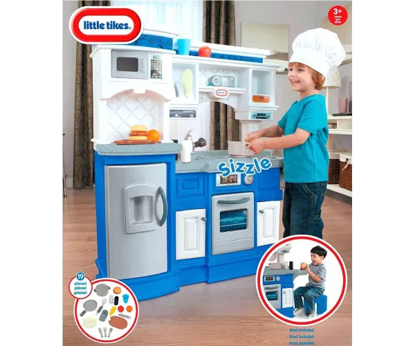 Детска кухня Little Tikes Гурме с 17 аксесоара