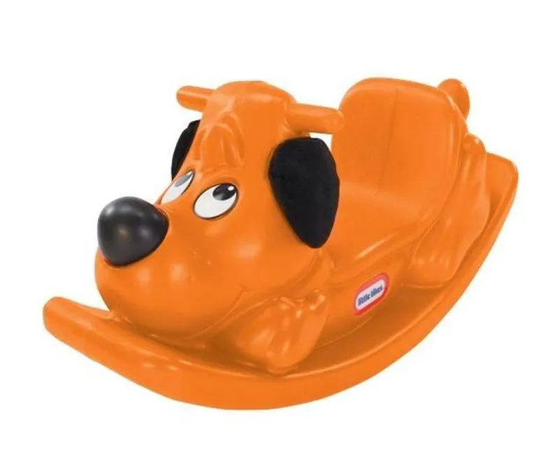 Люлеещ се кон Little Tikes, сив, за деца 12м–3г., до 22 кг