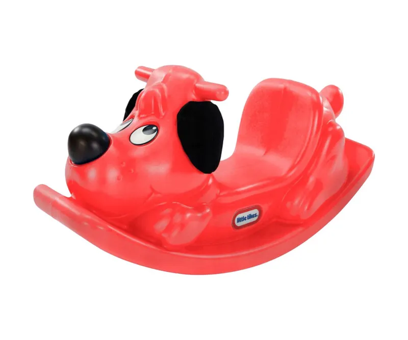 Люлеещ се кон Little Tikes, сив, за деца 12м–3г., до 22 кг