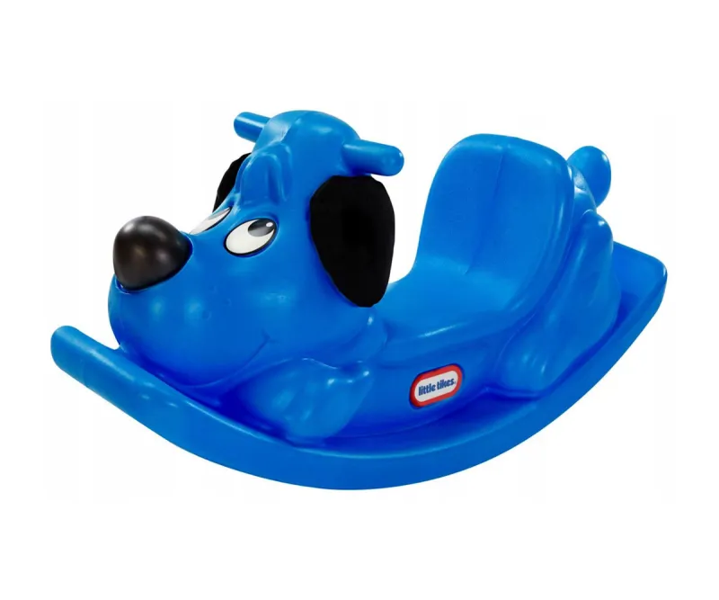 Люлеещ се кон Little Tikes, сив, за деца 12м–3г., до 22 кг