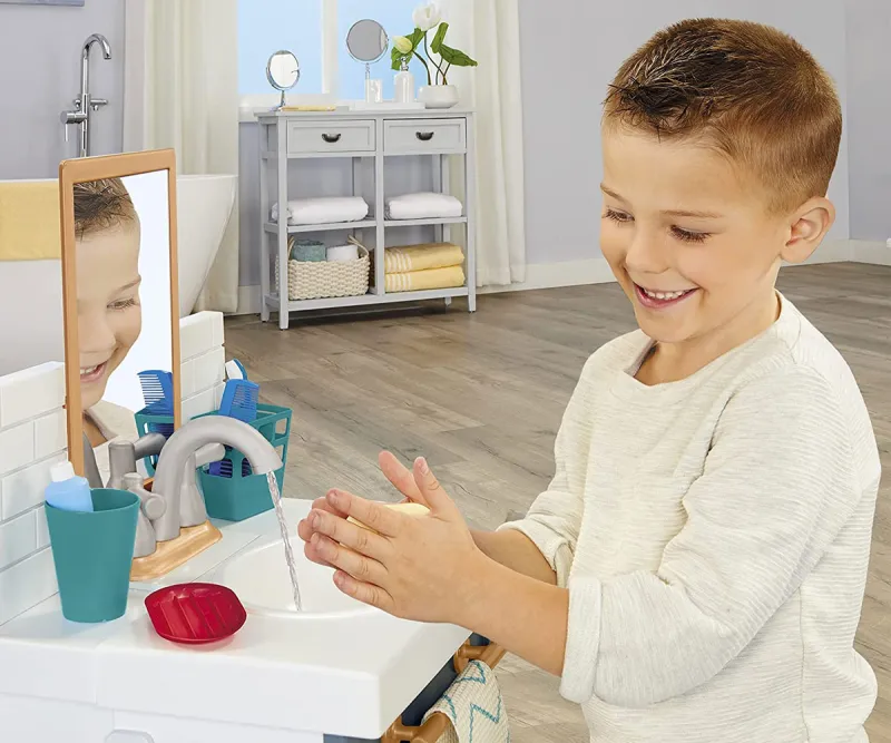 Мивка за баня Little Tikes First Bathroom с 12 аксесоара