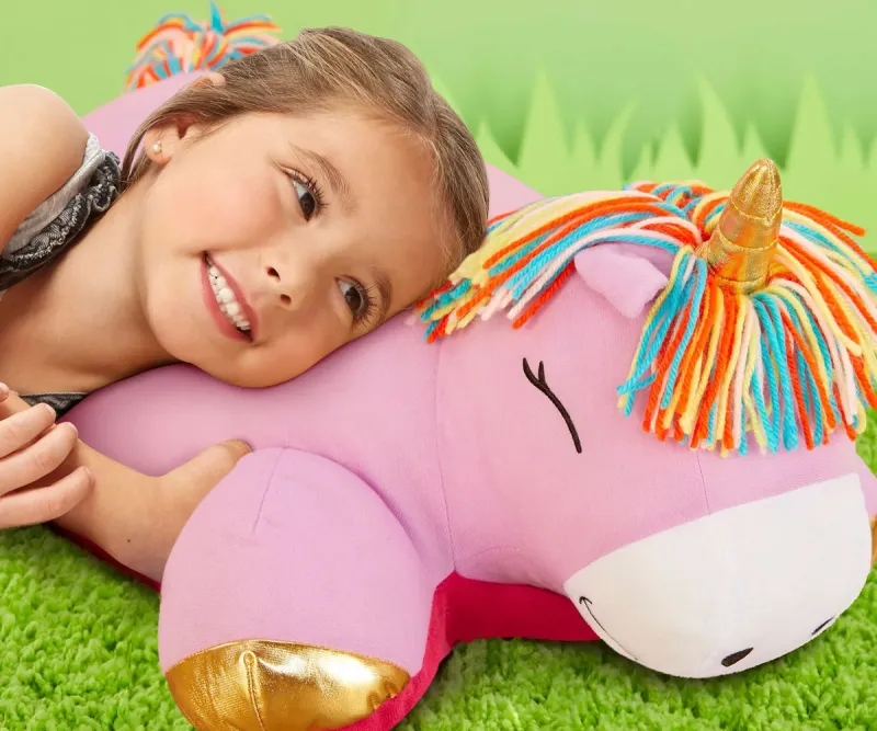 Състезателна възглавница Little Tikes Pillow Racer – еднорог
