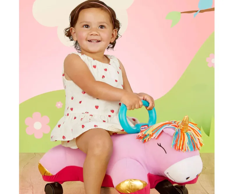 Състезателна възглавница Little Tikes Pillow Racer – еднорог
