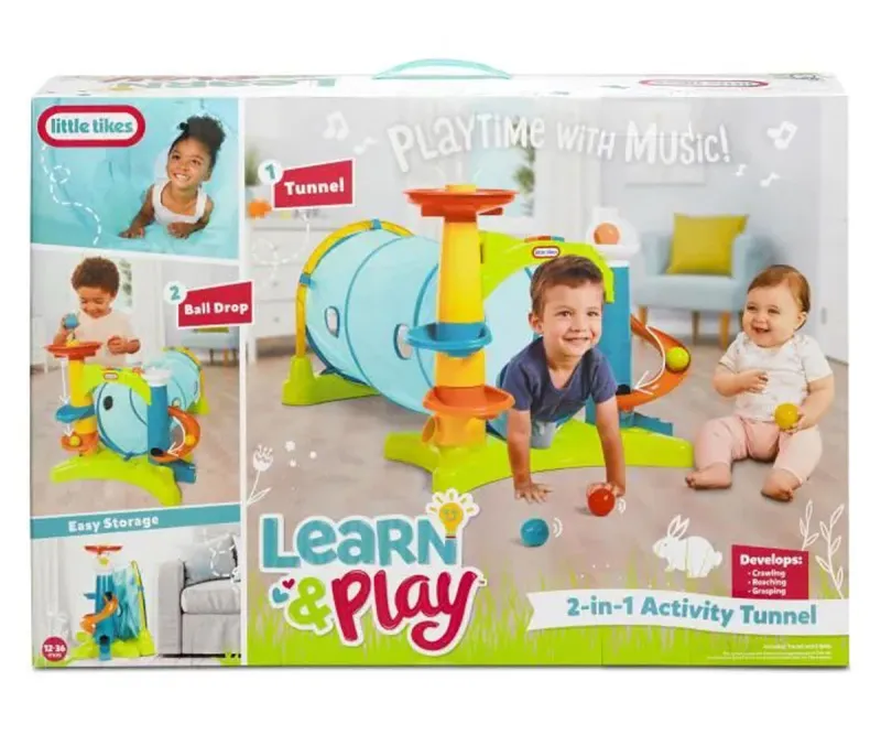 Тунел за игра 2в1 Little Tikes с 5 топки