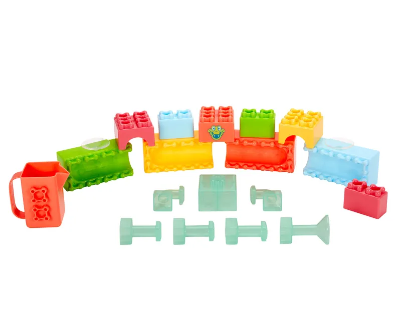 Бебешки конструктор Little Tikes Baby Builders Splash Blocks