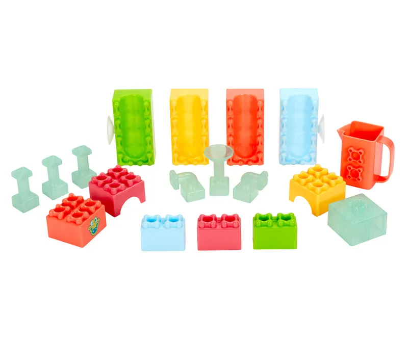 Бебешки конструктор Little Tikes Baby Builders Splash Blocks