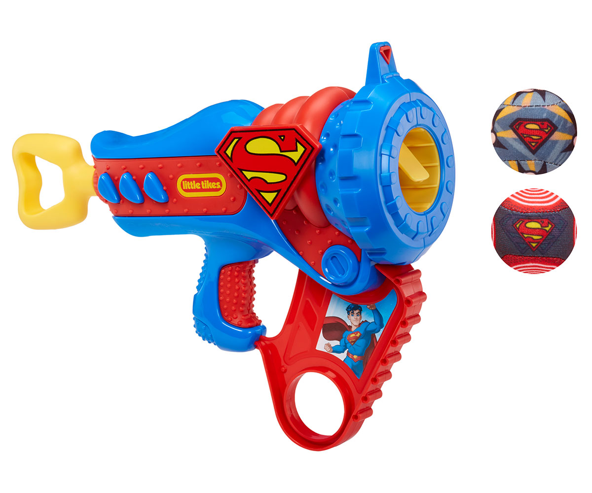 Бластер Little Tikes Superman с изстрелване на топчета