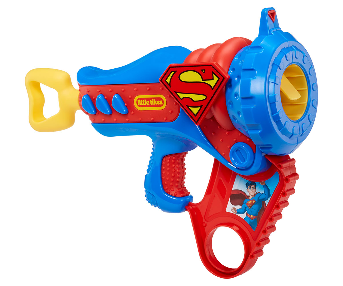 Бластер Little Tikes Superman с изстрелване на топчета