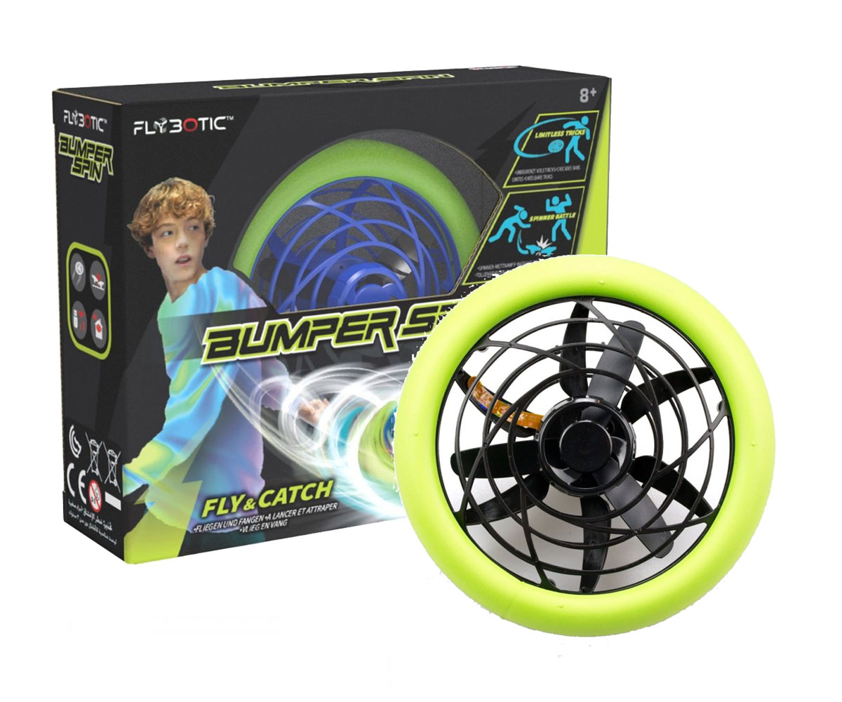 Брониран спинър Silverlit Bumper Spin с LED светлини