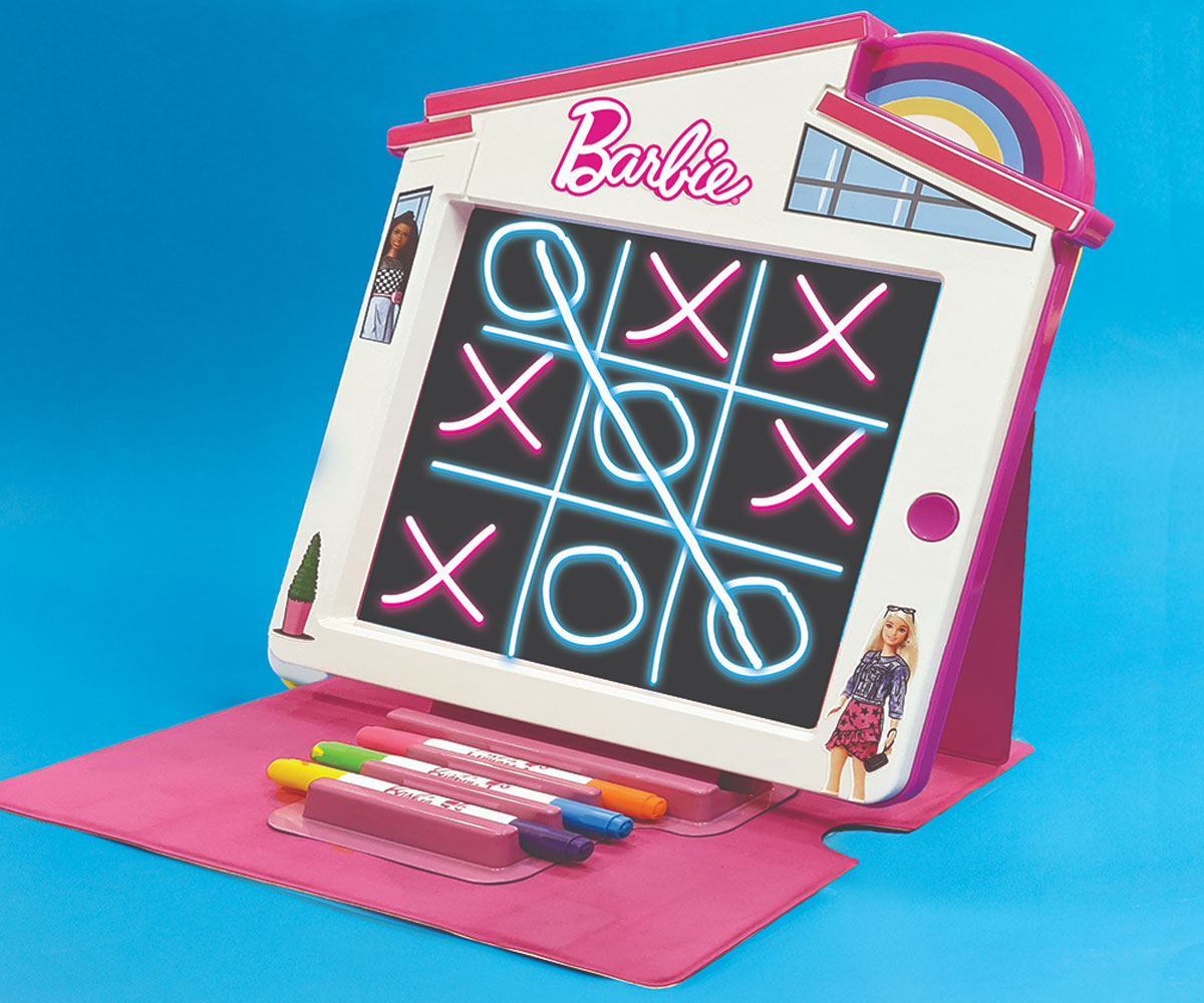 Светеща дъска Barbie Premium Glow Pad, 8 LED светлини