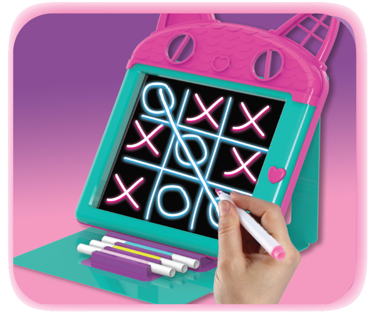 Светеща дъска Gabby's Dollhouse Premium Glow Pad, 8 LED