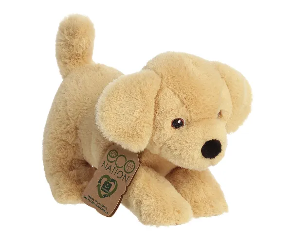Плюшена играчка Еко пясъчен лабрадор Aurora, 15 см
