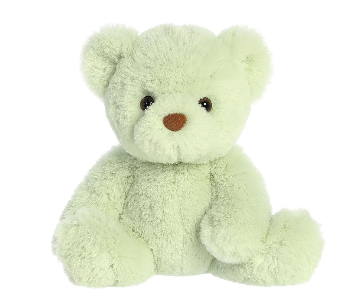 Плюшено мече Aurora Gelato Bear в зелен цвят, 18 см