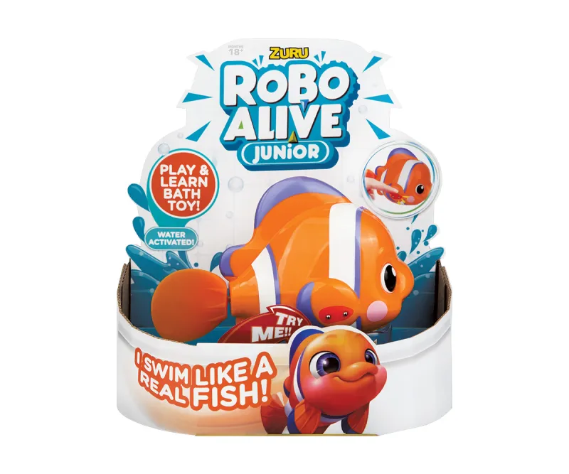 Интерактивна робо рибка ZURU Robo Alive Junior