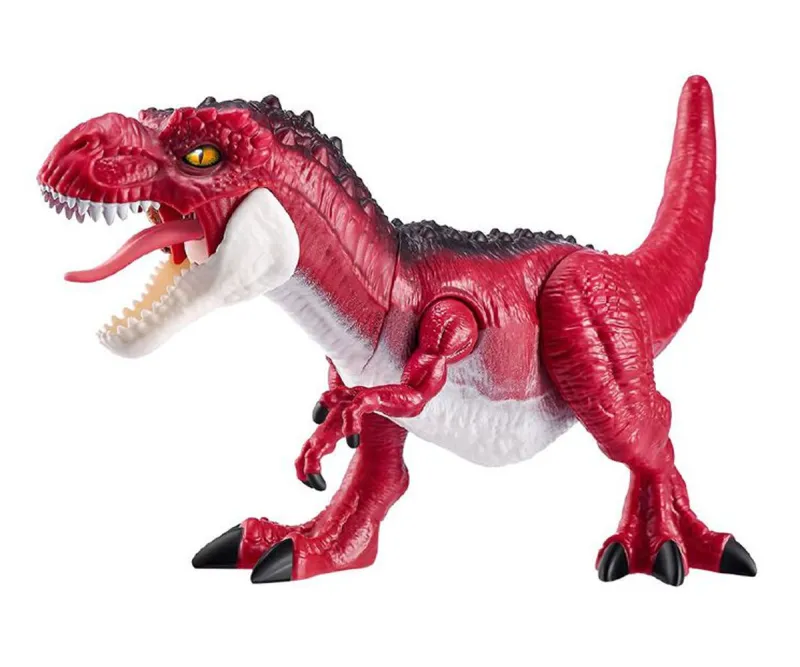 Робо динозавър Т-Рекс ZURU Robo Alive Dino Action, червен