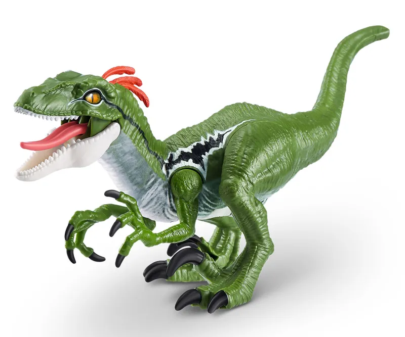 Робо динозавър Раптор ZURU Robo Alive Dino Action, зелен