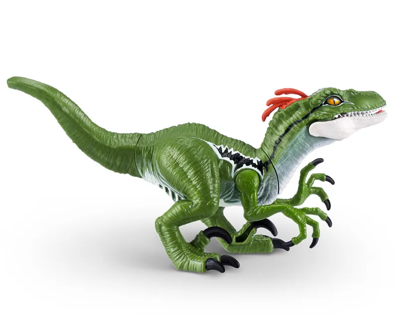 Робо динозавър Раптор ZURU Robo Alive Dino Action, зелен