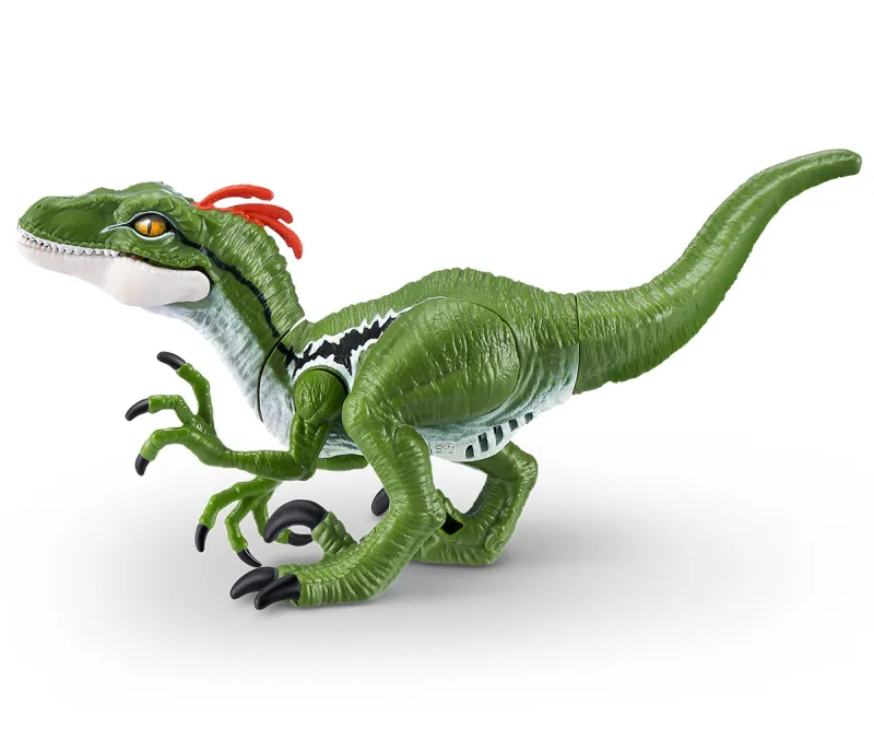 Робо динозавър Раптор ZURU Robo Alive Dino Action, зелен