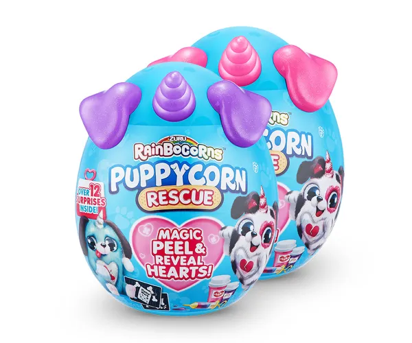 Плюшено кученце ZURU Rainbocorns Puppycorn Rescue