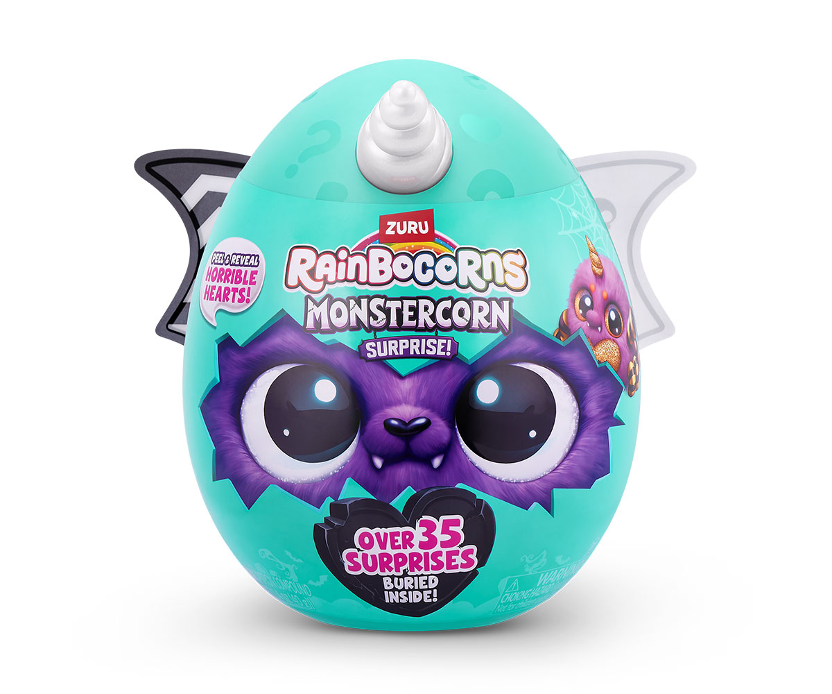 Плюшен Rainbocorns Monstercorn ZURU, серия 1 – 35 изненади