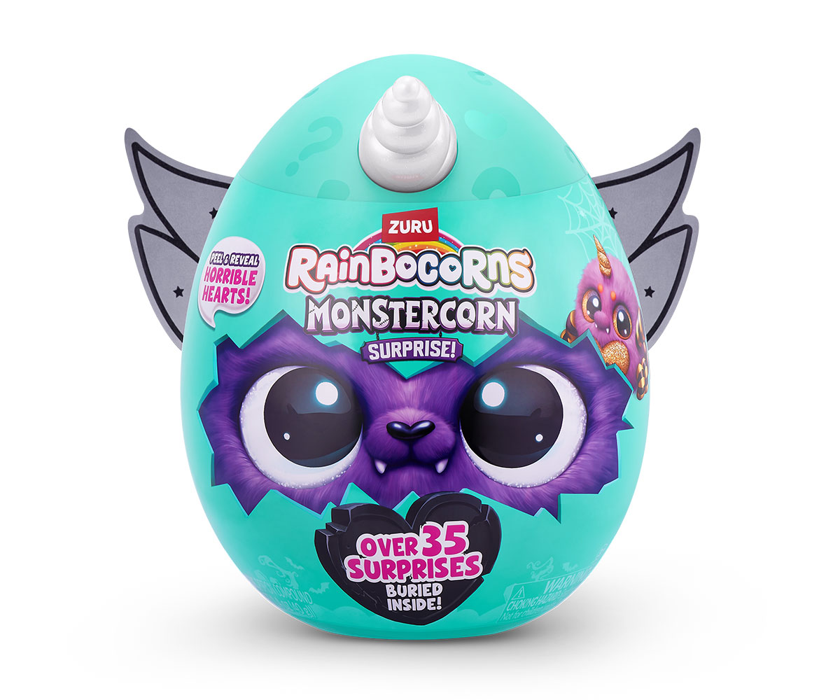 Плюшен Rainbocorns Monstercorn ZURU, серия 1 – 35 изненади