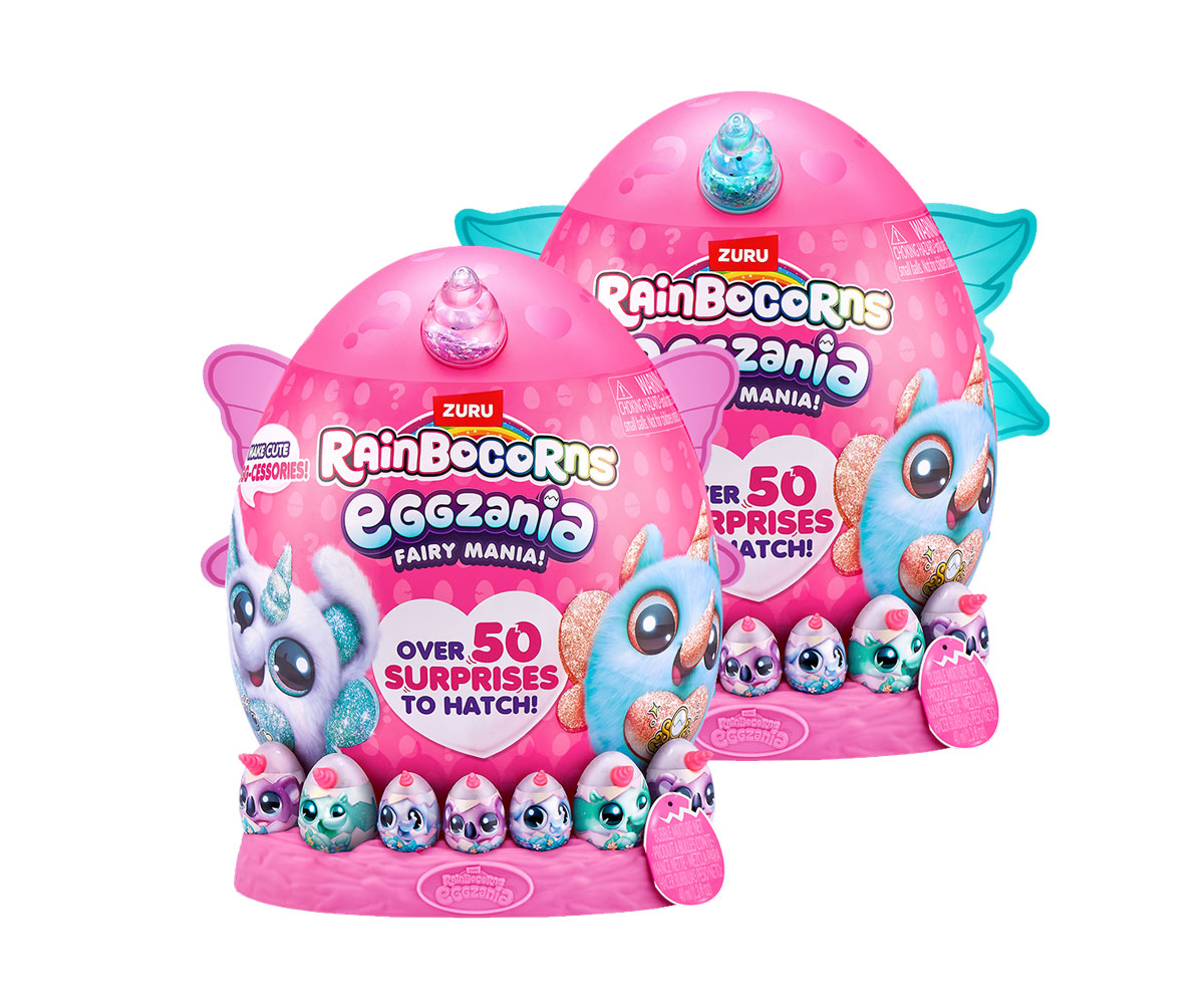 Яйце изненада ZURU Rainbocorns Eggzania Fairy Mania, серия 1