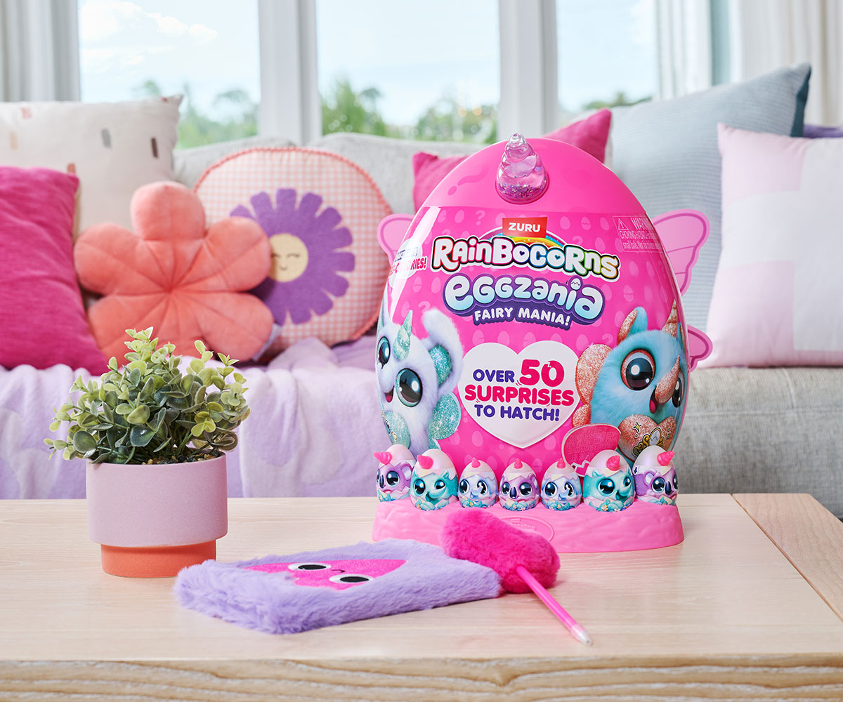 Яйце изненада ZURU Rainbocorns Eggzania Fairy Mania, серия 1