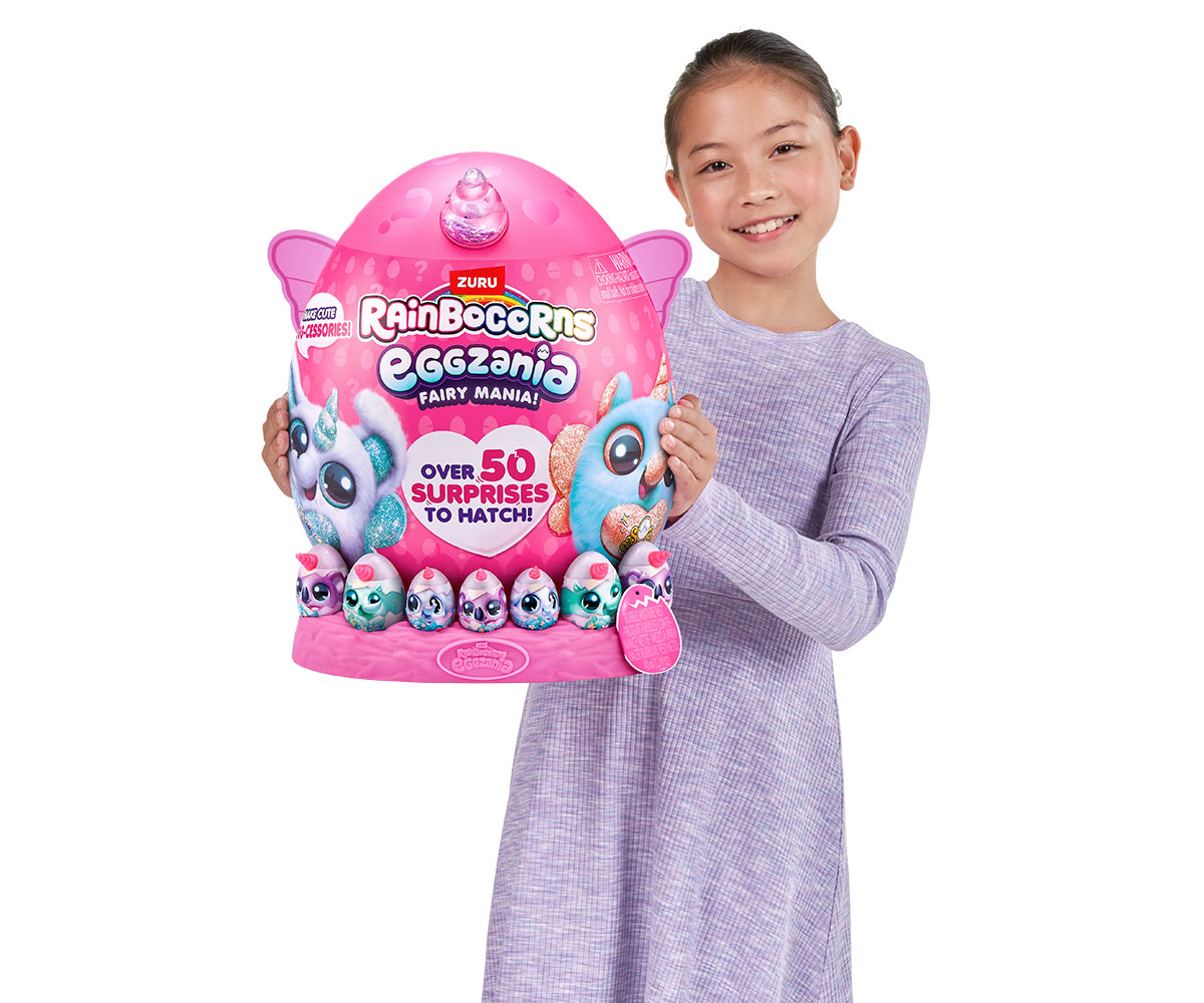 Яйце изненада ZURU Rainbocorns Eggzania Fairy Mania, серия 1