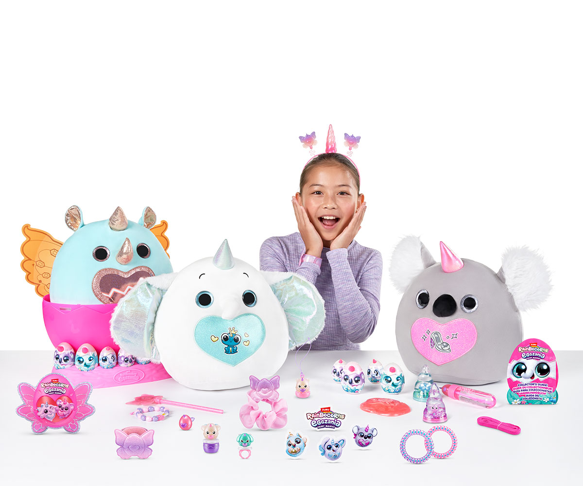 Яйце изненада ZURU Rainbocorns Eggzania Fairy Mania, серия 1