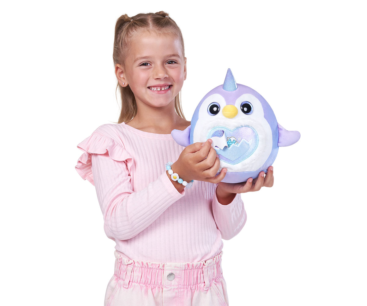 Плюшена изненада ZURU Rainbocorns Eggzania Frozen Mania