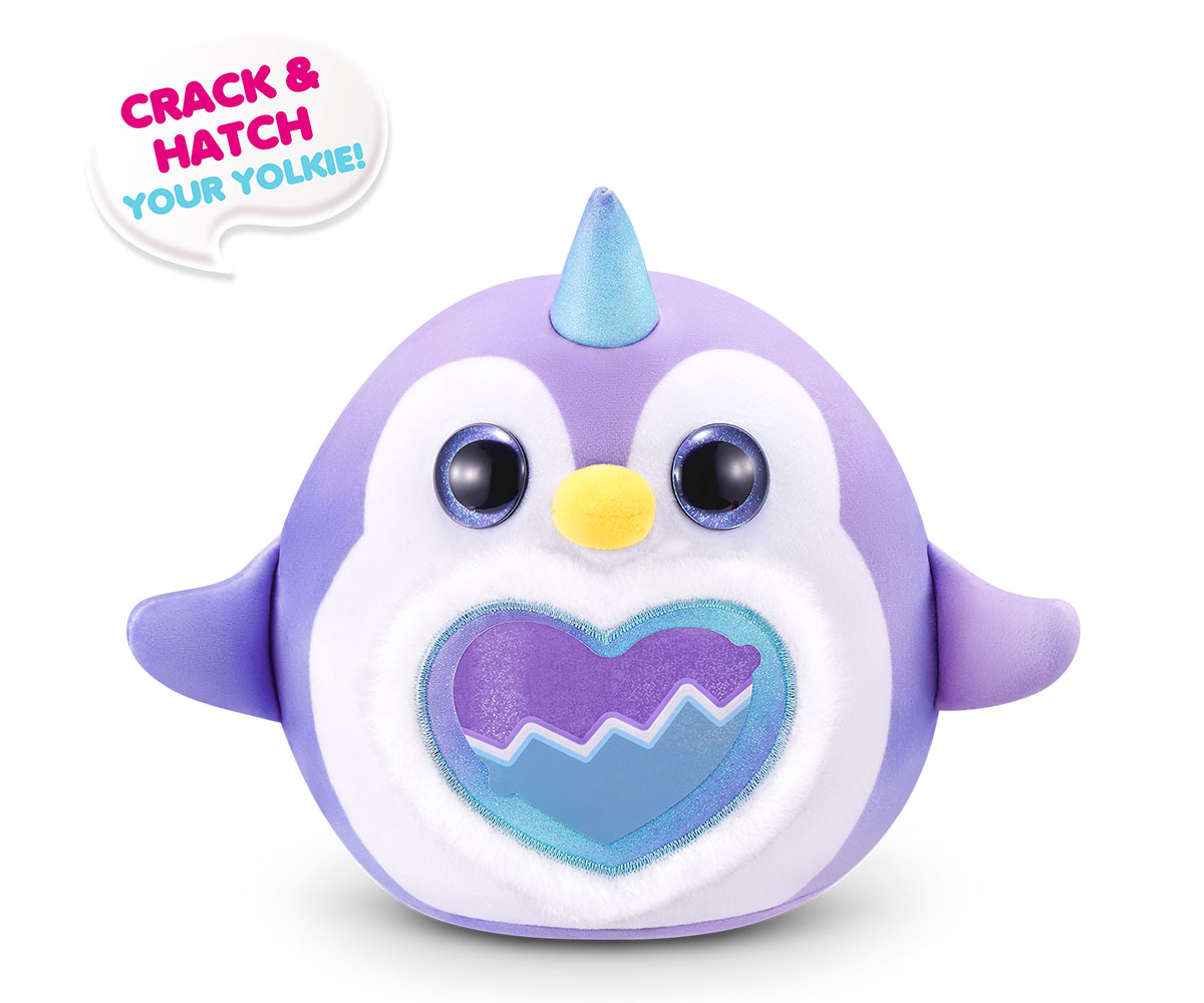 Плюшена изненада ZURU Rainbocorns Eggzania Frozen Mania