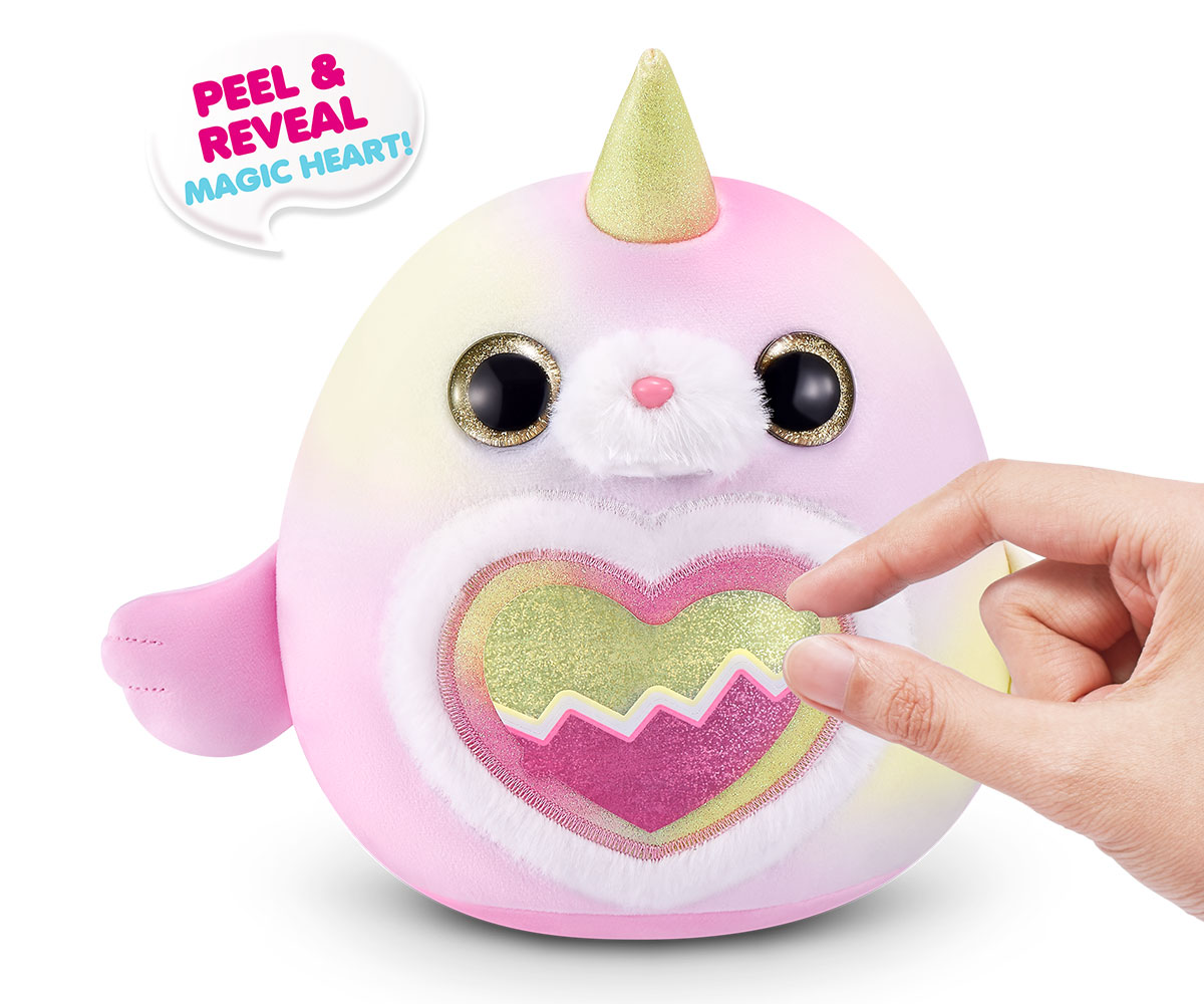 Плюшена изненада ZURU Rainbocorns Eggzania Frozen Mania