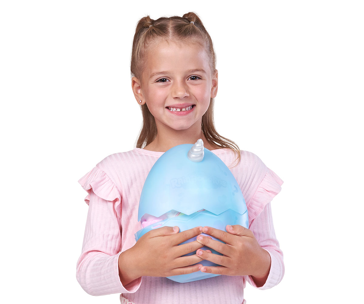 Плюшена изненада ZURU Rainbocorns Eggzania Frozen Mania