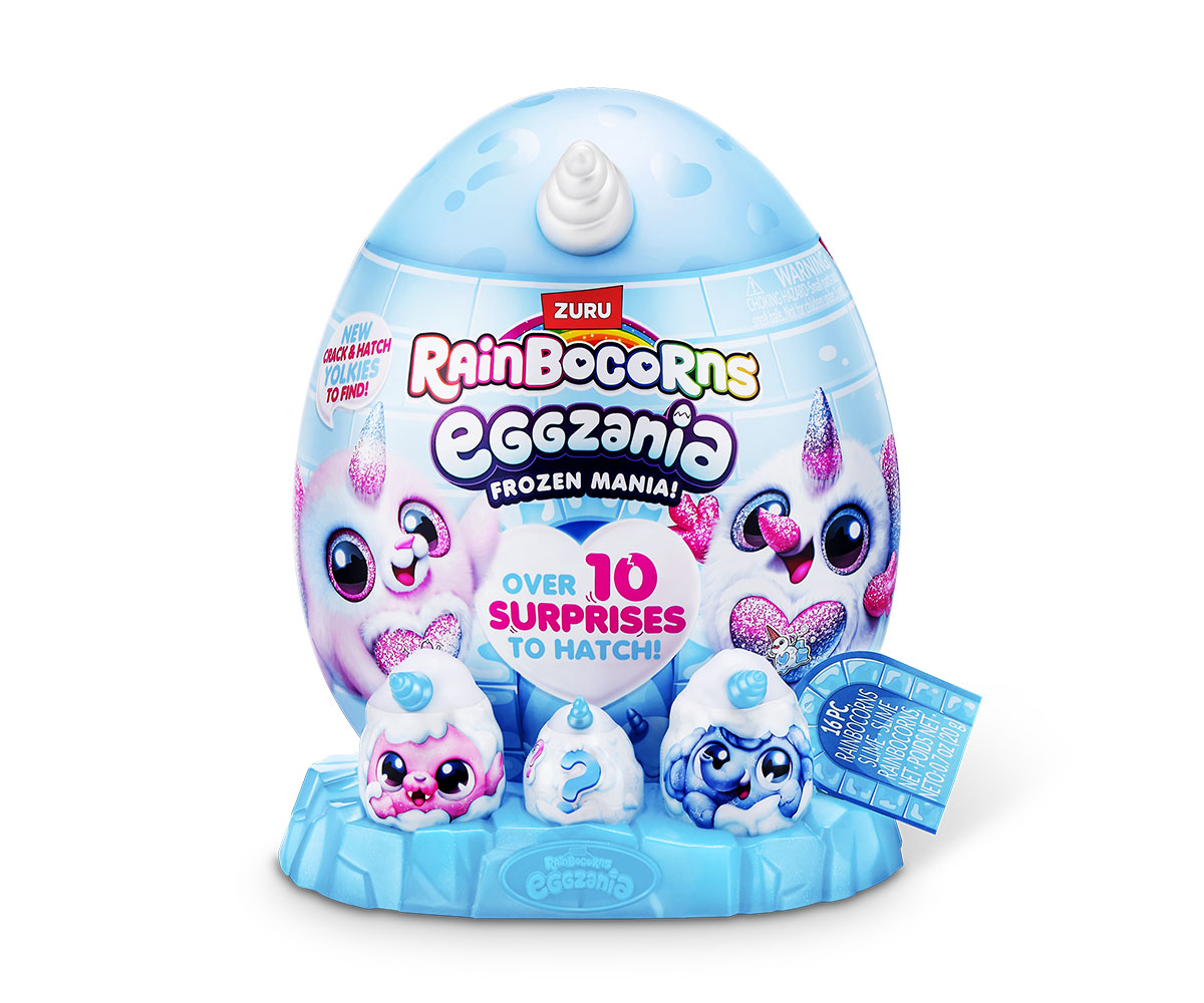 Плюшено зайче ZURU Rainbocorns Bunnycorn, серия 2, яйце изненада