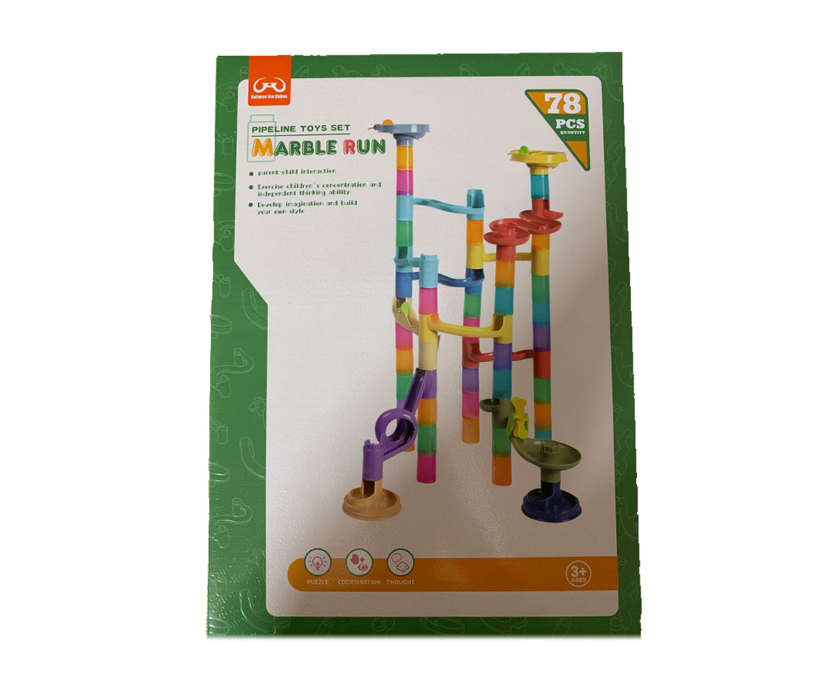 Marble run писта за топчета, 60 части