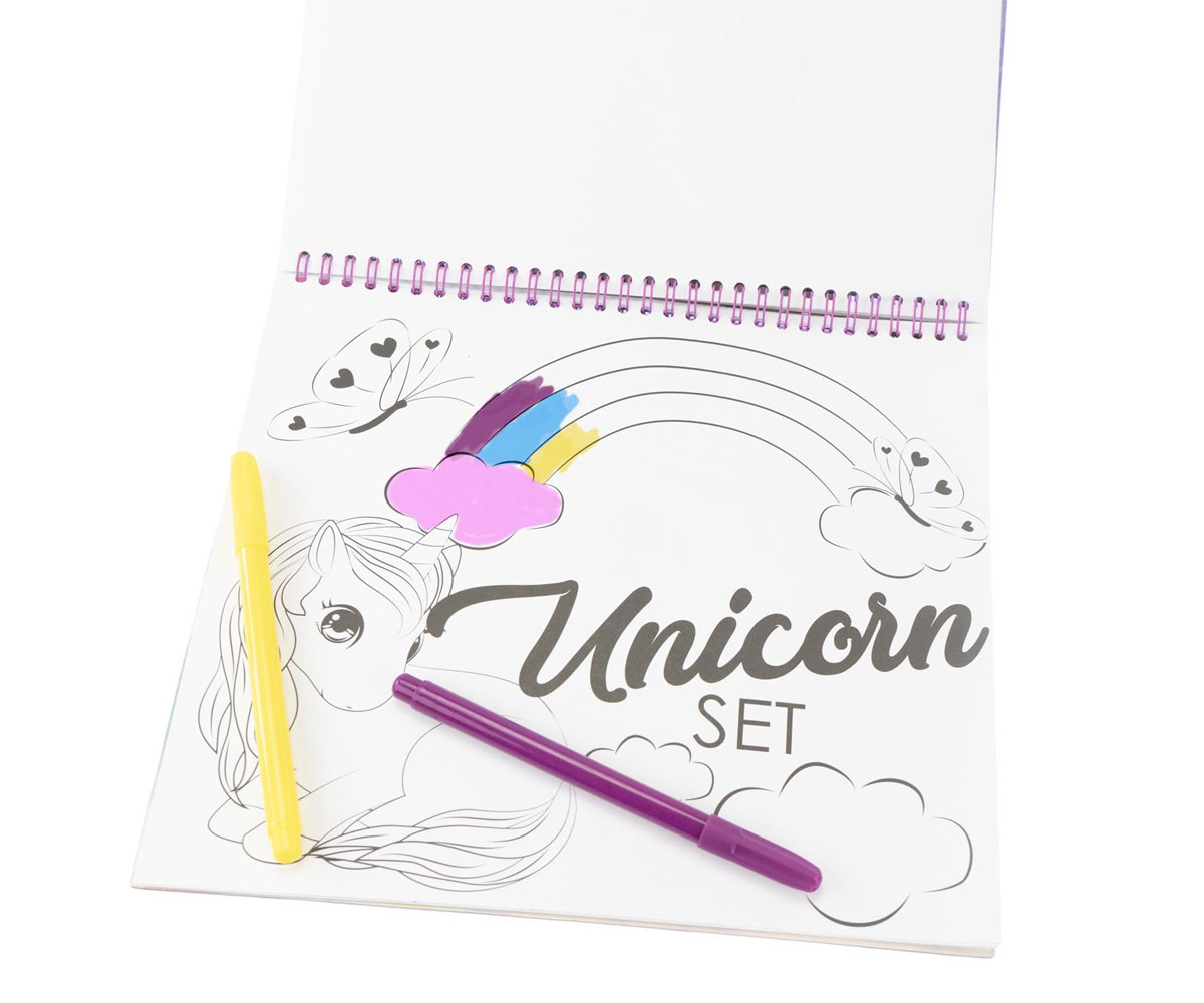 Книжка за оцветяване Nice Magic Unicorn, 20 страници