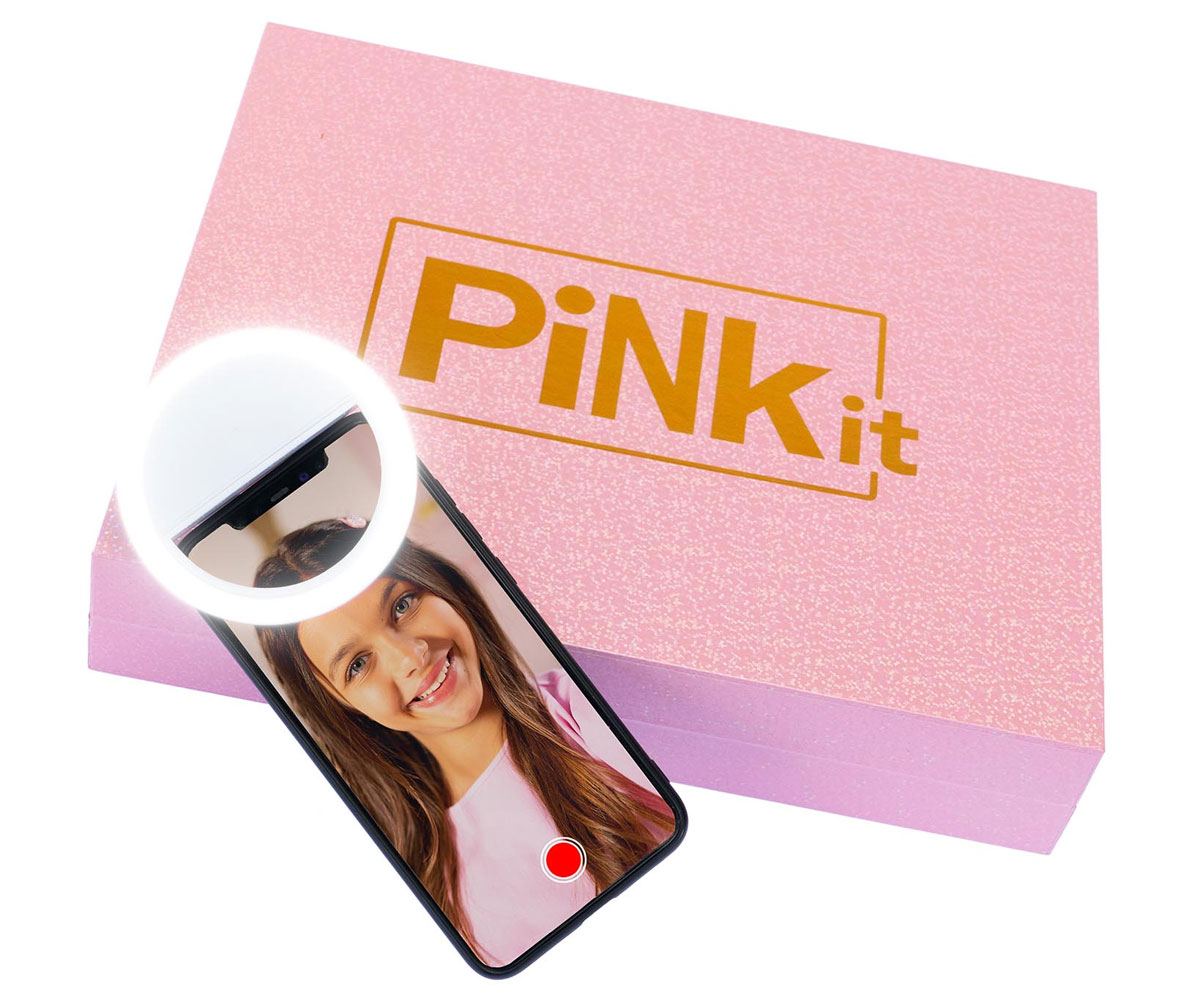 Nice Pink it куфарче с гримове и селфи ринг, 8+ години