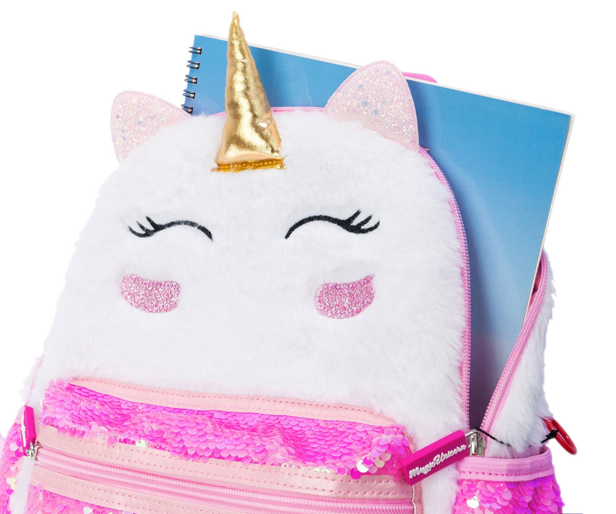 Nice Magic Unicorn плюшена раница еднорог с колелца